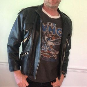 Vintage leather jacket